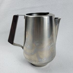 International Decorator Pitcher Stainless Steel 18-8 Made In Japan MCM Vintage